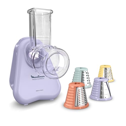 Moulinex Fresh Express, Tritaverdure Elettrico 4 in 1,...