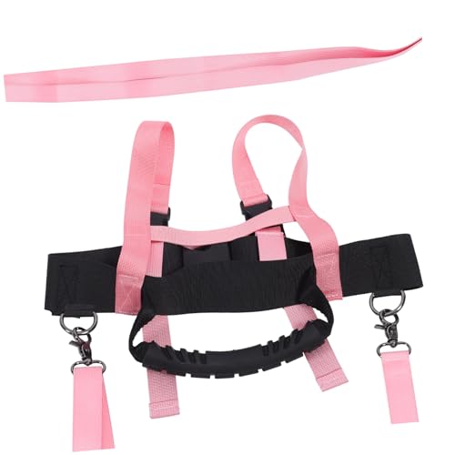 BESPORTBLE Girl Ski -Falling Ski Training Strap for Outdoor Use Wear-Resistant Design Convenient Handles for Enhanced Control During Learning