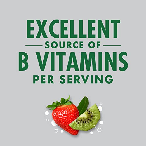 V8 +Sparkling Energy Strawberry Kiwi Energy Drink, Made With Real Vegetable And Fruit Juices, 11.5 Fl Oz Can (Pack Of 12) #TOP3