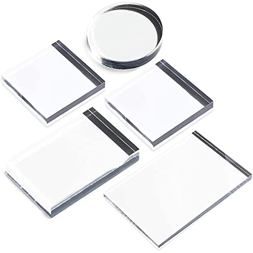 Bright Creations Clear Acrylic Stamp Block Set #TOP6