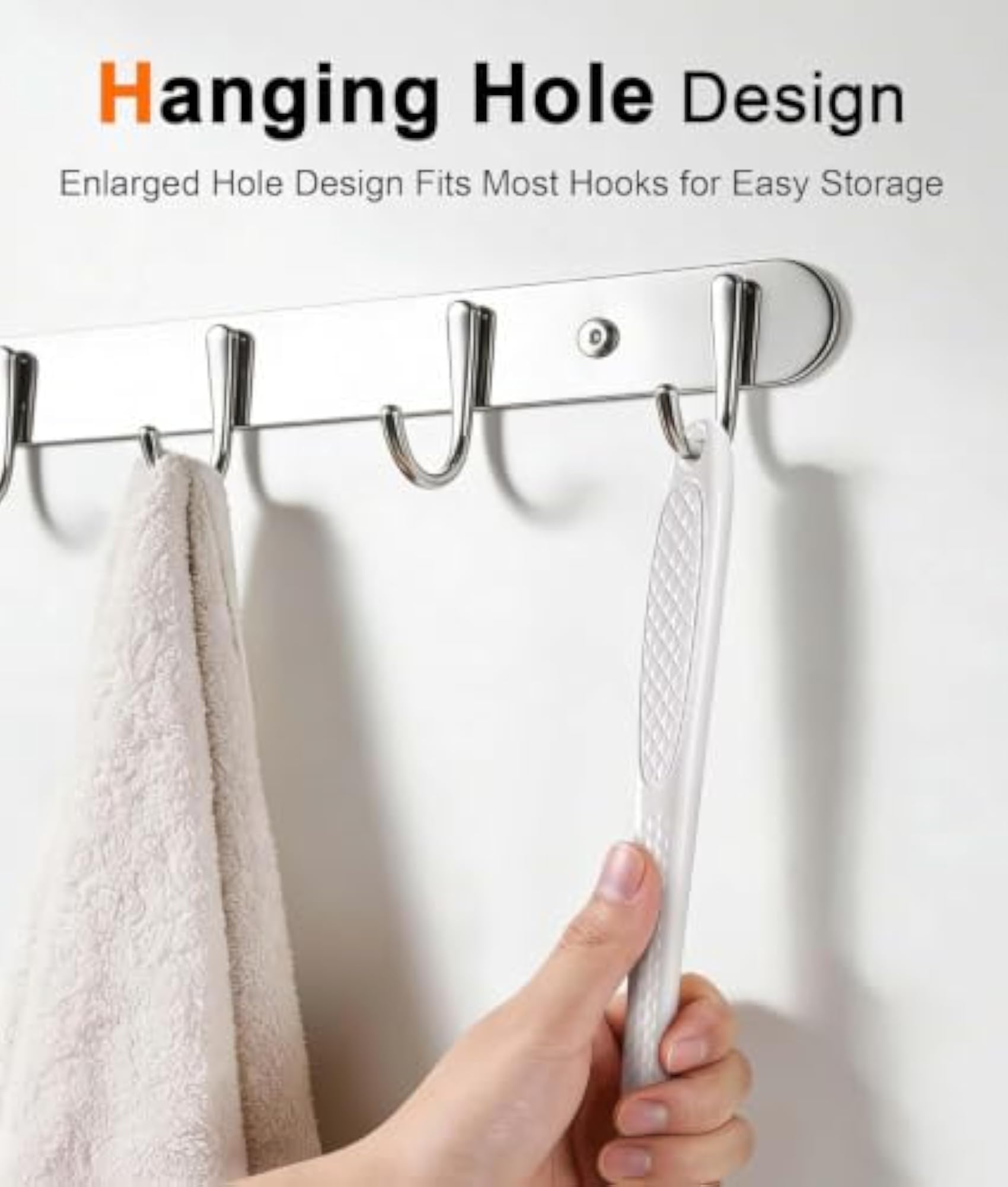 Back Scrubber for Shower, Long-Handled Silicone Brush