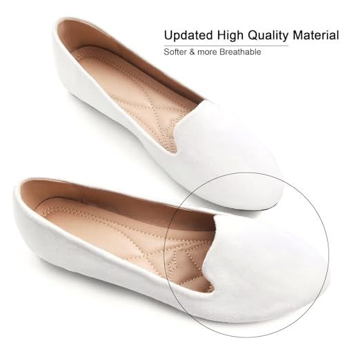 Image of SAILING LU Women Round Toe Comfortable Ballet Flats | Shoes for Women, Dressy, Slip-ons, Loafers