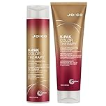 Joico K-Pak Color Therapy Color Protecting Shampoo and Conditioner, for Damaged, Colour Intensity, Heat Protectant with Argan and Keratin, Sulfate Free