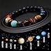 Produktbild LLXXYY Stein Armband,Stone Bracelet Acht Planeten Bead Armband Männer Naturstein Universum Yoga Chakra Solar Armband Für Männer Schmuck
