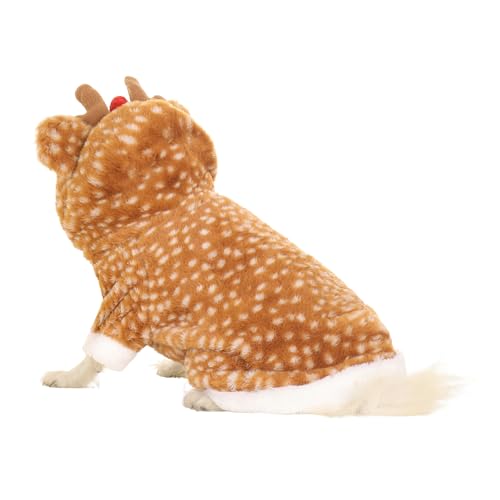 Disfraz de reno para perro talla M miniatura 4