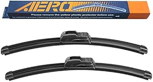 AERO Voyager 28"+20" Premium All-Season Windshield Wiper Blades with Extra Refills OEM Replacement for Toyota Sienna 2021-2011 (Set of 2)
