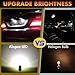 Alopee 30-Pack Mini 194 Led Light Bulb White Acrylic T10 Wedge Led Bulb DC 12V Replacement for 168 193 198 2825 W5W Car Instrument Panel Light License Plate Marker Lighting