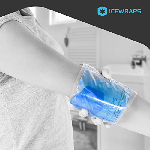 Icewraps 5X7 Gel Ice Packs For Injuries Reusable | Hot Cold Gel Pack For Injuries, Pain Relief, And Migraines | Soft Ice Pack For Arm, Leg, And Back Brace | Flexible Gel Compress Ice Packs | Pack Of 4 #TOP6