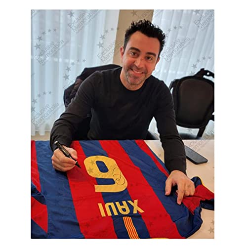 Xavi Hernandez Signed Barcelona 2010-11 Football Shirt : Buy