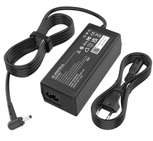 65W Laptop Ladekabel Netzteil für Medion akoya E15301 E15302 E15308 E16402 E16401 E15407 E14412 E14301 S4403 S4401 S4404 S4402 S14401 S14402 FSP065-REB A18-065N3A 19V 3,42A Ladegerät Adapter
