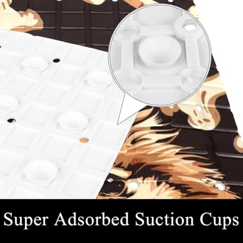 Tapis de bain antidérapant de qualité supérieure extra long PVC - 4