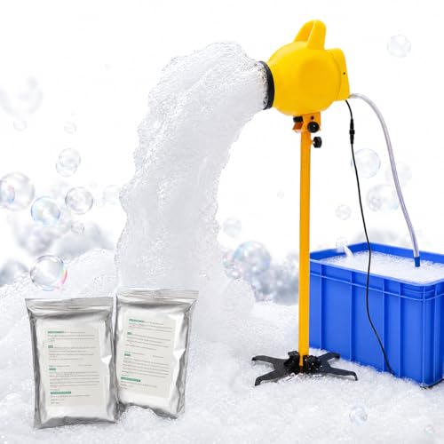 Máquina de espuma PILIN amarilla 800W para fiesta