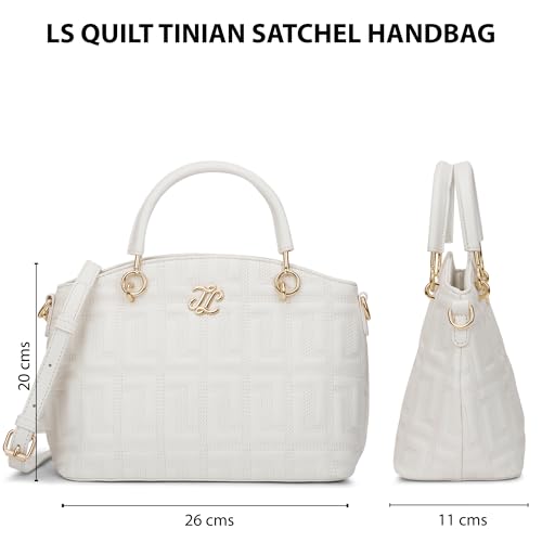 Image of Lavie Signature Women's Quilt Tinian Satchel Handbag | Satchel Bag For Work | Ladies Purse | Stylish Shoulder Bag | Gift For Women