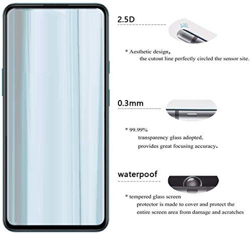 Image of SPAZY CASE Premium 6D Tempered Glass (Black) - 9H Full Glue Full HD, Anti Scratch Screen Guard for Vivo iQOO Z3 5G