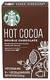 Starbucks Hot Cocoa Mix Packets, Double Chocolate Hot Cocoa Mix, 8-1 Ounce Packets Per Box (Pack of 1 Box)