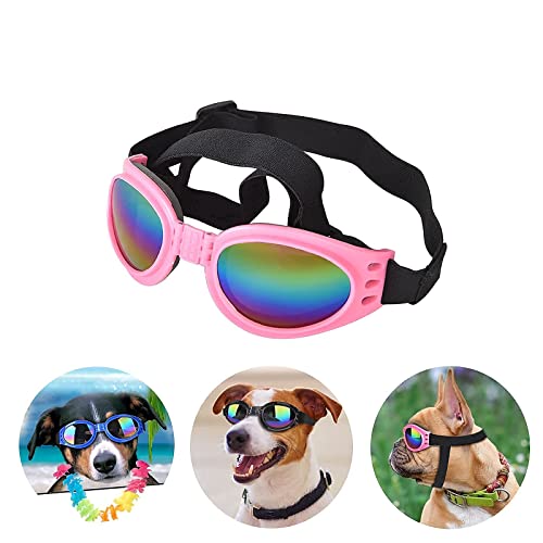NW Dog Goggles Pet Sunglasses Adjustable Folding Eye Wear UV Protection Windproof Polarized Sunglasses for Dogs About… - Image 3