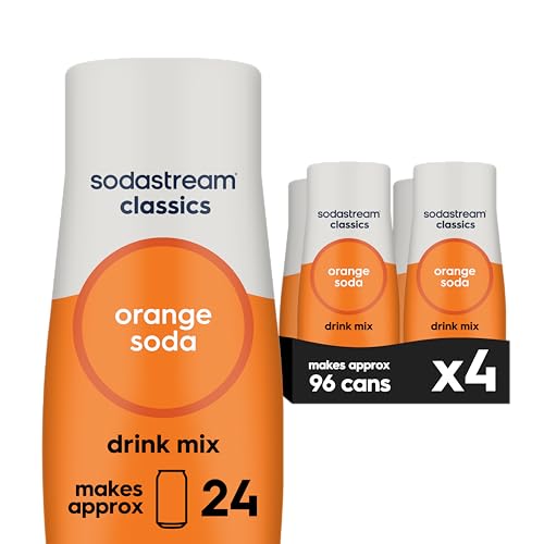 SodaStream Orange, 440ml 4-Pack