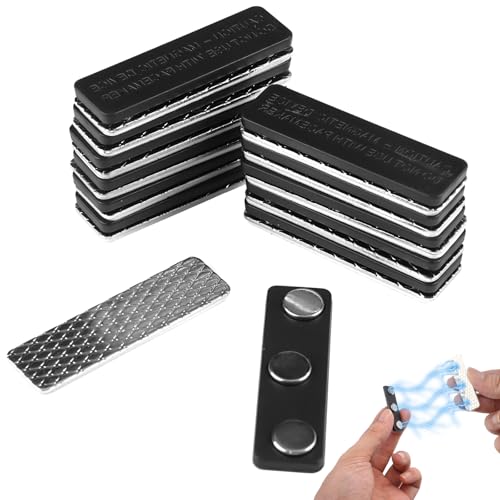 12 Pare Aimant pour Rideaux Fenetre Occultant Adhesif pour Store Occultant Fenetre pour Bas de Rideaux, Accessoires pour Stores, Aimants Bouton de Rideau pour...