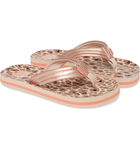 Image of REEF Girls Kids Ahi Beach Flip Flop, Soft Cushion Footbed, Water Friendly