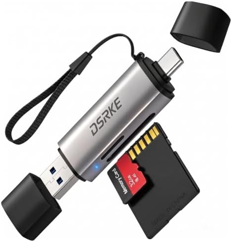 Lector Tarjetas SD, USB C y USB 3.0 Adaptador Tarjeta SD Compatib...