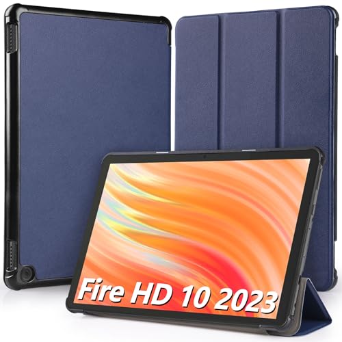 Hianjoo Fire HD 10 2023 Ή P[X 10C` ^ubgP[X Fire HD 10 13 Ή Jo[ X^h@\t I[gX[v@\ SʕیP[X ϏՌ C菝h~ - _[Nu[