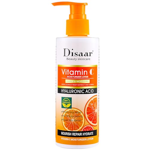 DISAAR BEAUTY Vitamin C Lotion Licorice Root Hyaluronic Acid 230g