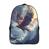 【Hochwertige Materialien】 Der Rucksack besteht aus hochwertigem, Polyestermaterial, um sicherzustellen, dass sie super langlebig ist und gleichzeitig sehr leicht ist.