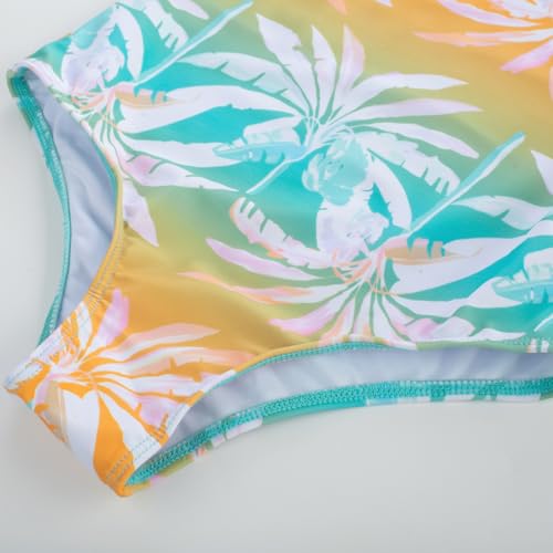 Image of GRACE KARIN Girls One Piece Swimsuits with Mesh Skirt Bathing Suit Swimwear 6-14Y