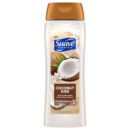 Suave, Body Wash Coconut Kiss, 18 Fl Oz