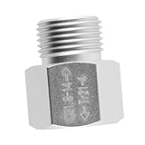 Hoite CO2-Flaschenadapter, Aluminium-Aquarium-Flaschenadapter, TR21-4 bis W21.8 Robust für Aquarien/selbstgebraute Barre