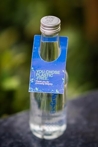 Image of Belgrey Waters Premium Glass Bottled Mineral Water 250ml Each, pH-Balanced, Chemical-Free, Natural Spring Taste, Mineral-Infused Hydration, Glass Bottle - Pack of 8