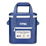 RTIC 20 Can Ultra-Tough Soft Cooler Waterproof, Cobalt