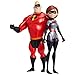 Disney Incredibles 2 Elastigirl & Mr. Incredible 4 Scale Action Figure 2pk Exclusive