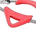 Spring Strap Assembly, Stainless Steel Dual Use Spring Heel Strap Fin Straps with Buckles for Jet Fin for OMS (Red