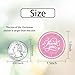 Heyfibro 500 PCS 1.5 Inch Thank You for Supporting My Small Business Stickers for Packing, Parties, Bags, Boxes(Pink)