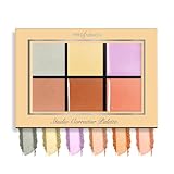 Profusion Cosmetics Studio Corrector Palette for Radiant, Even Skin Tone, Raise Your Makeup Routine and Reduce Redness, Dark Circles, and Other Imperfections to Achieve Flawless Skin