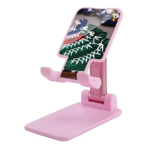 Support de téléphone pliable et réglable avec lacets de football américain