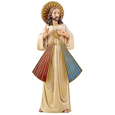 Avalon Gallery Divine Mercy Hand Painted Figurine Cover