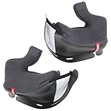 HJC RPHA 70 ST Helmet Replacement Cheek Pads Black XXL (25mm)