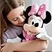 Disney Store Official Minnie Mouse Pink Dress Medium Soft Toy for Kids, Cuddly Character with Fuzzy Texture and Embroidered Details, Disney Plushy Suitable for All Ages.