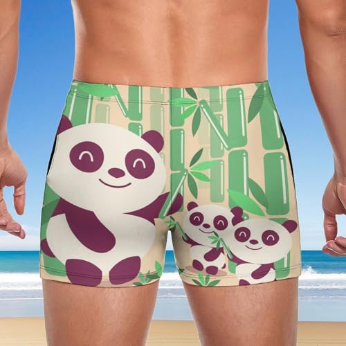 Swimming trunks maillot de bain boxer extensible pour homme