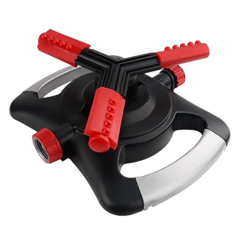 Sprinkler Für Den Garten – 3-armiger, Um 360 Grad Drehbarer...