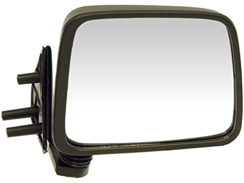 Dorman 955-203 Passenger Side Manual Door Mirror - Folding Compatible with Select Nissan Models, Black