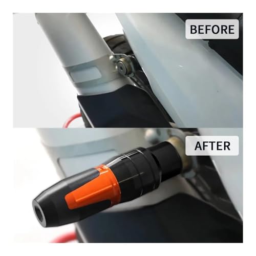 Protection Cadre Anti-Chute Aprilia RS 457 Shiver Absorbeur de Choc et Curseur d'Echappement