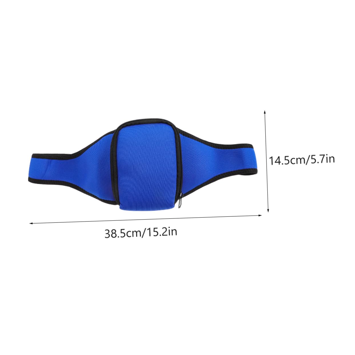 FUNOMOCYA 2Pcs Microphone Belt Pouch for Fitness Instructors Durable Neoprene Mic Carrier Bag for Workout Yoga Running Stylish and Concealable Design