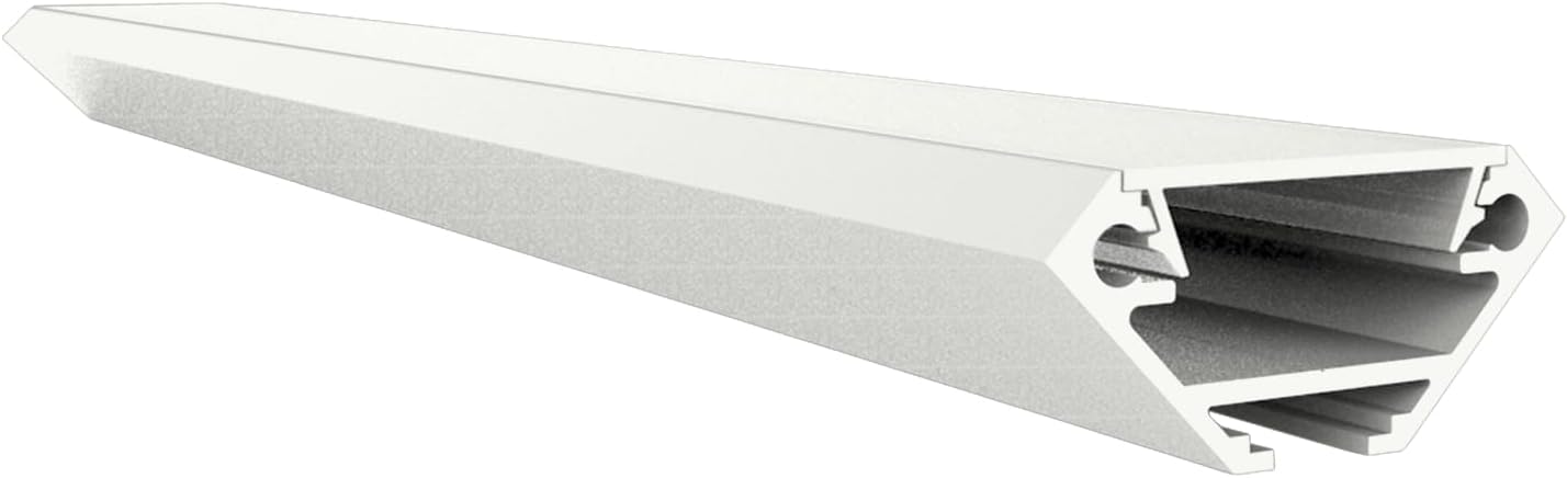 Quadroprofil 11mm Alu pulverbeschichtet schwarz matt 2,50 m – Fliesen Logemann