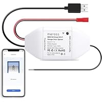 The -enabled Smart Meross Wi-Fi Garage Door Opener is now