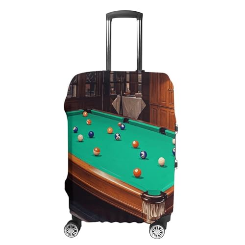 Travel Luggage Cover Elastic Suitcase Protector Anti-Scratch Washable Billiard Luggage Sleeve Tsa Approved Carry on Covers Baggage Cover Fits 18-32 Inch Luggages