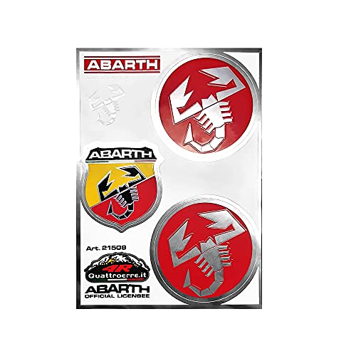 Image of Set of 2 Racing Scorpions + 1 Small Shield, 94 mm x 131 mm, Set of 3