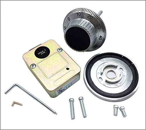 Group 2 Combination Mechanical Lock & Dial, (1548) 3 Wheel Deadbolt Lock, Security